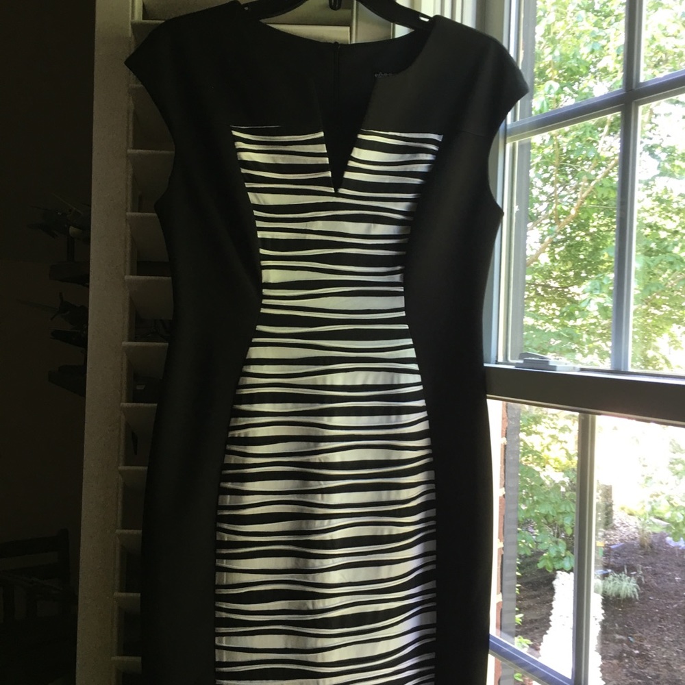 Connected fitted dress